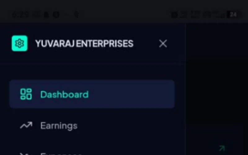 Yuvaraj Enterprises business dashboard app